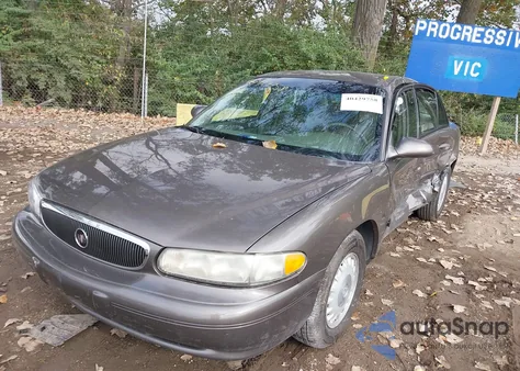 2004 Buick Century из США, поврежденный, VIN 2G4WS52J141303270